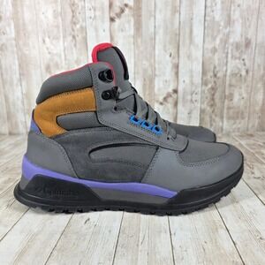 Columbia Techlite Hiking‎ Boots Waterproof Trail Lightweight Gray Womens 11